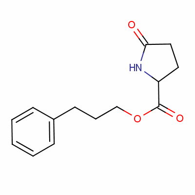 3-苯基-5-氧代脯氨酸丙酯結(jié)構(gòu)式_60555-56-8結(jié)構(gòu)式