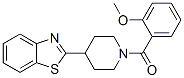 Piperidine, 4-(2-benzothiazolyl)-1-(2-methoxybenzoyl)-(9ci)Structure,605627-98-3Structure Piperidine, 4-(2-benzothiazolyl)-1-(2-methoxybenzoyl)-(9ci) Structure,605627-98-3Structure