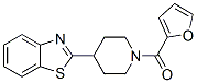 Piperidine, 4-(2-benzothiazolyl)-1-(2-furanylcarbonyl)-(9ci)Structure,605628-89-5Structure Piperidine, 4-(2-benzothiazolyl)-1-(2-furanylcarbonyl)-(9ci) Structure,605628-89-5Structure