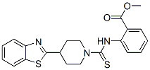 Benzoic acid, 2-[[[4-(2-benzothiazolyl)-1-piperidinyl]thioxomethyl]amino]-, methyl ester (9ci) Structure,605629-22-9Structure
