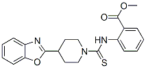 Benzoic acid, 2-[[[4-(2-benzoxazolyl)-1-piperidinyl]thioxomethyl]amino]-, methyl ester (9ci) Structure,605629-23-0Structure