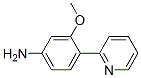 Benzenamine, 3-methoxy-4-(2-pyridinyl)-(9ci)Structure,605652-55-9Structure Benzenamine, 3-methoxy-4-(2-pyridinyl)-(9ci) Structure,605652-55-9Structure