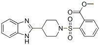 Benzoic acid, 2-[[4-(1h-benzimidazol-2-yl)-1-piperidinyl]sulfonyl]-, methyl ester (9ci) Structure,606082-28-4Structure