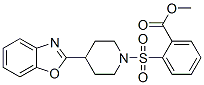 Benzoic acid, 2-[[4-(2-benzoxazolyl)-1-piperidinyl]sulfonyl]-, methyl ester (9ci) Structure,606082-29-5Structure