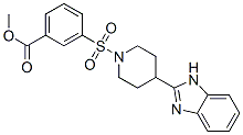 Benzoic acid, 3-[[4-(1h-benzimidazol-2-yl)-1-piperidinyl]sulfonyl]-, methyl ester (9ci) Structure,606082-30-8Structure