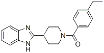 Piperidine, 4-(1h-benzimidazol-2-yl)-1-(4-ethylbenzoyl)-(9ci)Structure,606083-61-8Structure Piperidine, 4-(1h-benzimidazol-2-yl)-1-(4-ethylbenzoyl)-(9ci) Structure,606083-61-8Structure
