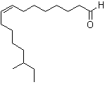 (Z)-14-甲基-8-十六烯-1-al結(jié)構(gòu)式_60609-53-2結(jié)構(gòu)式