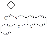 Cyclobutanecarboxamide, n-[(2-chloro-8-methyl-3-quinolinyl)methyl]-n-(phenylmethyl)-(9ci) Structure,606095-28-7Structure