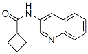 Cyclobutanecarboxamide, n-3-quinolinyl-(9ci) Structure,606096-33-7Structure