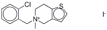 N-methyl ticlopidine iodideStructure,60612-09-1Structure N-methyl ticlopidine iodide Structure,60612-09-1Structure