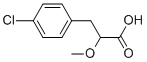 Benzenepropanoic acid, 4-chloro-α-methoxy-Structure,606493-11-2Structure Benzenepropanoic acid, 4-chloro-α-methoxy- Structure,606493-11-2Structure
