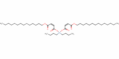 Tetradecyl (z,z)-6,6-dibutyl-4,8,11-trioxo-5,7,12-trioxa-6-stannahexacosa-2,9-dienoateStructure,60659-60-1Structure Tetradecyl (z,z)-6,6-dibutyl-4,8,11-trioxo-5,7,12-trioxa-6-stannahexacosa-2,9-dienoate Structure,60659-60-1Structure