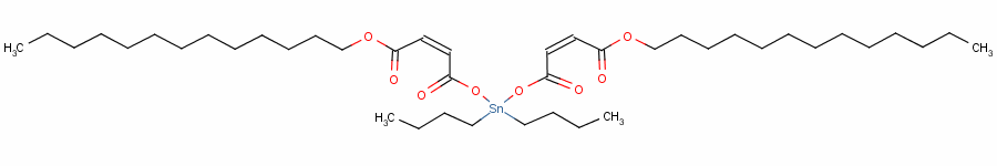 Tridecyl (z,z)-6,6-dibutyl-4,8,11-trioxo-5,7,12-trioxa-6-stannapentacosa-2,9-dienoateStructure,60659-61-2Structure Tridecyl (z,z)-6,6-dibutyl-4,8,11-trioxo-5,7,12-trioxa-6-stannapentacosa-2,9-dienoate Structure,60659-61-2Structure
