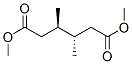 (3R,4s)-dimethyl3,4-dimethylhexanedioateStructure,6076-81-9Structure (3R,4s)-dimethyl3,4-dimethylhexanedioate Structure,6076-81-9Structure