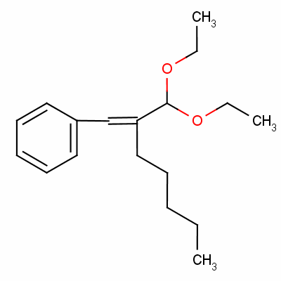 A-amyl cinnamic aldehyde diethyl acetalStructure,60763-41-9Structure A-amyl cinnamic aldehyde diethyl acetal Structure,60763-41-9Structure