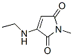 1H-pyrrole-2,5-dione, 3-(ethylamino)-1-methyl-(9ci) Structure,607692-24-0Structure