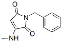 1H-pyrrole-2,5-dione, 3-(methylamino)-1-(phenylmethyl)-(9ci) Structure,607692-57-9Structure