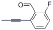 Benzaldehyde, 2-fluoro-6-(1-propynyl)-(9ci)Structure,608515-62-4Structure Benzaldehyde, 2-fluoro-6-(1-propynyl)-(9ci) Structure,608515-62-4Structure
