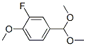 Benzene, 4-(dimethoxymethyl)-2-fluoro-1-methoxy-(9ci)Structure,608518-64-5Structure Benzene, 4-(dimethoxymethyl)-2-fluoro-1-methoxy-(9ci) Structure,608518-64-5Structure