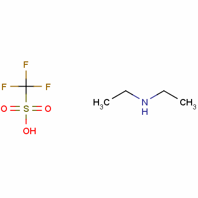 N,n-diethylammonium trifluoromethanesulfonateStructure,60933-18-8Structure N,n-diethylammonium trifluoromethanesulfonate Structure,60933-18-8Structure