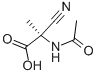 Alanine, n-acetyl-2-cyano-(9ci)Structure,609346-36-3Structure Alanine, n-acetyl-2-cyano-(9ci) Structure,609346-36-3Structure