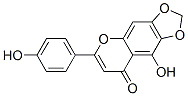 9-羥基-6-(4-羥基苯基)-8H-1,3-二氧代[4,5-g][1]苯并吡喃-8-酮結(jié)構(gòu)式_60948-17-6結(jié)構(gòu)式