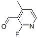 2-氟-3-甲酰基-4-甲基吡啶結(jié)構(gòu)式_609771-39-3結(jié)構(gòu)式