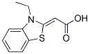 Acetic acid, (3-ethyl-2(3h)-benzothiazolylidene)-, (2z)-(9ci)Structure,610316-03-5Structure Acetic acid, (3-ethyl-2(3h)-benzothiazolylidene)-, (2z)-(9ci) Structure,610316-03-5Structure