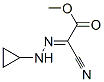 Acetic acid, cyano(cyclopropylhydrazono)-, methyl ester, (2e)-(9ci)Structure,610794-02-0Structure Acetic acid, cyano(cyclopropylhydrazono)-, methyl ester, (2e)-(9ci) Structure,610794-02-0Structure