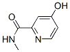 2-Pyridinecarboxamide, 4-hydroxy-n-methyl-(9ci)Structure,611226-36-9Structure 2-Pyridinecarboxamide, 4-hydroxy-n-methyl-(9ci) Structure,611226-36-9Structure