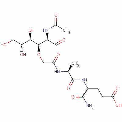 N-acetyl-nor-muramyl-l-alanyl-d-isoglutamineStructure,61136-12-7Structure N-acetyl-nor-muramyl-l-alanyl-d-isoglutamine Structure,61136-12-7Structure