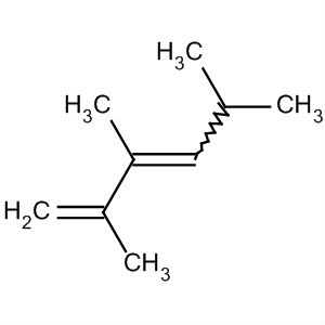 2,3,5-三甲基-1,3-己二烯結構式_61142-34-5結構式