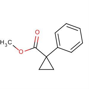 1-苯基環(huán)丙烷-1-羧酸甲酯結(jié)構(gòu)式_6121-42-2結(jié)構(gòu)式