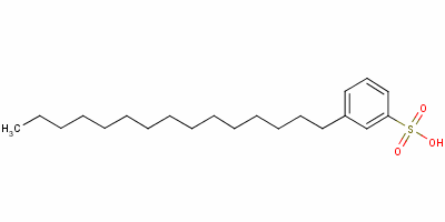 Pentadecylbenzenesulphonic acidStructure,61215-89-2Structure Pentadecylbenzenesulphonic acid Structure,61215-89-2Structure