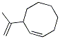 3-(1-甲基乙烯)環(huán)辛烯結(jié)構(gòu)式_61233-78-1結(jié)構(gòu)式