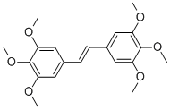 (E)-1,2-bis(3,4,5-trimethoxyphenyl)etheneStructure,61240-22-0Structure (E)-1,2-bis(3,4,5-trimethoxyphenyl)ethene Structure,61240-22-0Structure