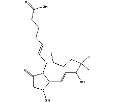 9-Deoxy-9-methylene-16,16-dimethyl prostaglandin e2Structure,61263-35-2Structure 9-Deoxy-9-methylene-16,16-dimethyl prostaglandin e2 Structure,61263-35-2Structure