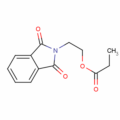 2-Phthalimidoethyl propionateStructure,61318-34-1Structure 2-Phthalimidoethyl propionate Structure,61318-34-1Structure
