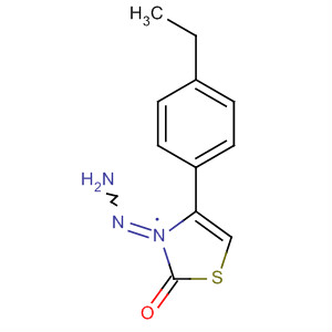 4-(4-Ethylphenyl)-2(3h)-thiazolone hydrazoneStructure,61323-65-7Structure 4-(4-Ethylphenyl)-2(3h)-thiazolone hydrazone Structure,61323-65-7Structure