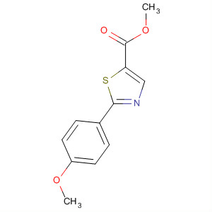 2-(4-Methoxy-phenyl)-thiazole-5-carboxylic acid methyl esterStructure,61335-95-3Structure 2-(4-Methoxy-phenyl)-thiazole-5-carboxylic acid methyl ester Structure,61335-95-3Structure