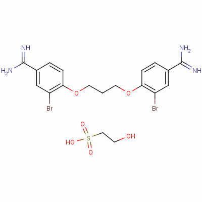 Dibromopropamidine diisethionateStructure,614-87-9Structure Dibromopropamidine diisethionate Structure,614-87-9Structure