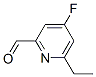 (9ci)-6-乙基-4-氟-2-吡啶羧醛結(jié)構(gòu)式_614752-50-0結(jié)構(gòu)式