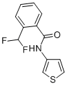 Benzamide, 2-(difluoromethyl)-n-3-thienyl-(9ci)Structure,616204-44-5Structure Benzamide, 2-(difluoromethyl)-n-3-thienyl-(9ci) Structure,616204-44-5Structure
