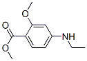 Benzoic acid, 4-(ethylamino)-2-methoxy-, methyl ester (9ci)Structure,617245-94-0Structure Benzoic acid, 4-(ethylamino)-2-methoxy-, methyl ester (9ci) Structure,617245-94-0Structure