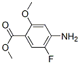Benzoic acid, 4-amino-5-fluoro-2-methoxy-, methyl ester (9ci)Structure,617246-14-7Structure Benzoic acid, 4-amino-5-fluoro-2-methoxy-, methyl ester (9ci) Structure,617246-14-7Structure