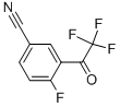 Benzonitrile, 4-fluoro-3-(trifluoroacetyl)-(9ci)Structure,617706-17-9Structure Benzonitrile, 4-fluoro-3-(trifluoroacetyl)-(9ci) Structure,617706-17-9Structure