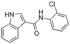 N-(2-chlorophenyl)-1h-indole-3-carboxamideStructure,61788-27-0Structure N-(2-chlorophenyl)-1h-indole-3-carboxamide Structure,61788-27-0Structure