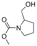 1-Pyrrolidinecarboxylicacid,2-(hydroxymethyl)-,methylester(9ci)Structure,618387-12-5Structure 1-Pyrrolidinecarboxylicacid,2-(hydroxymethyl)-,methylester(9ci) Structure,618387-12-5Structure