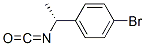 (R)-(+)-1-(4-bromophenyl)ethyl isocyanateStructure,618461-78-2Structure (R)-(+)-1-(4-bromophenyl)ethyl isocyanate Structure,618461-78-2Structure