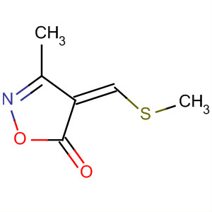 (Z)-(9CI)-3-甲基-4-[(甲基硫代)亞甲基]-5(4H)-異噁唑酮結(jié)構(gòu)式_61861-34-5結(jié)構(gòu)式